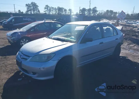 2004 Honda Civic Vp z USA, uszkodzony, nr VIN 2HGES16304H565049